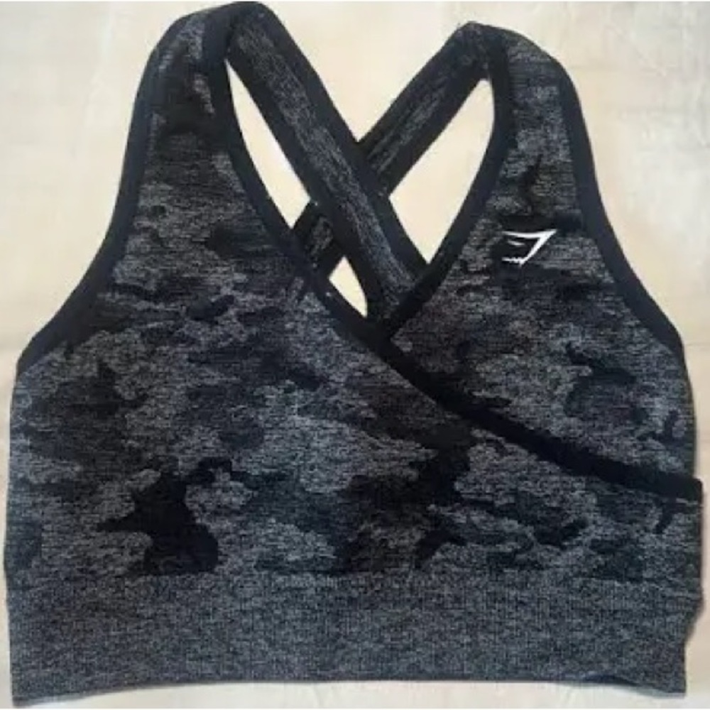 Gymshark camo bra